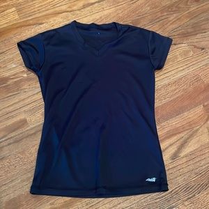 Navy blue v neck athletic